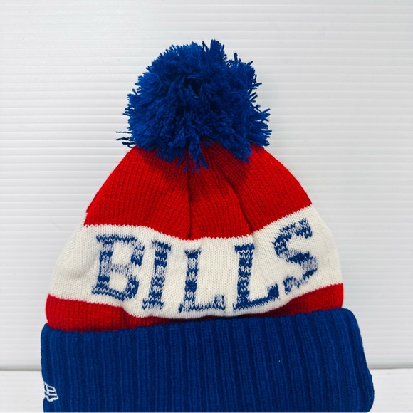 Buffalo Bills Pom Knit Beanie - Picture 5 of 5